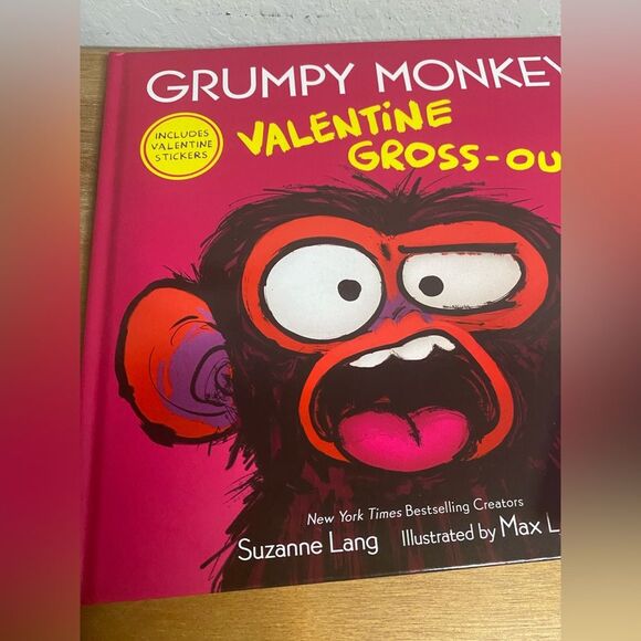 Valentines Day Bundle of 2 books Grumpy Monkey Pokémon Books Kids - Picture 2 of 5